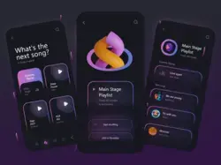 Music App - UI Design