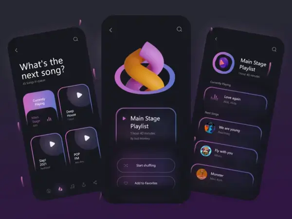 Music App - UI Design