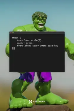 Hulk | Hostinger | CSS Jokes