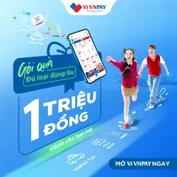 [Ví VNPAY] Gói quà đủ loại đúng gu - 1 triệu đồng dành cho bạn mới