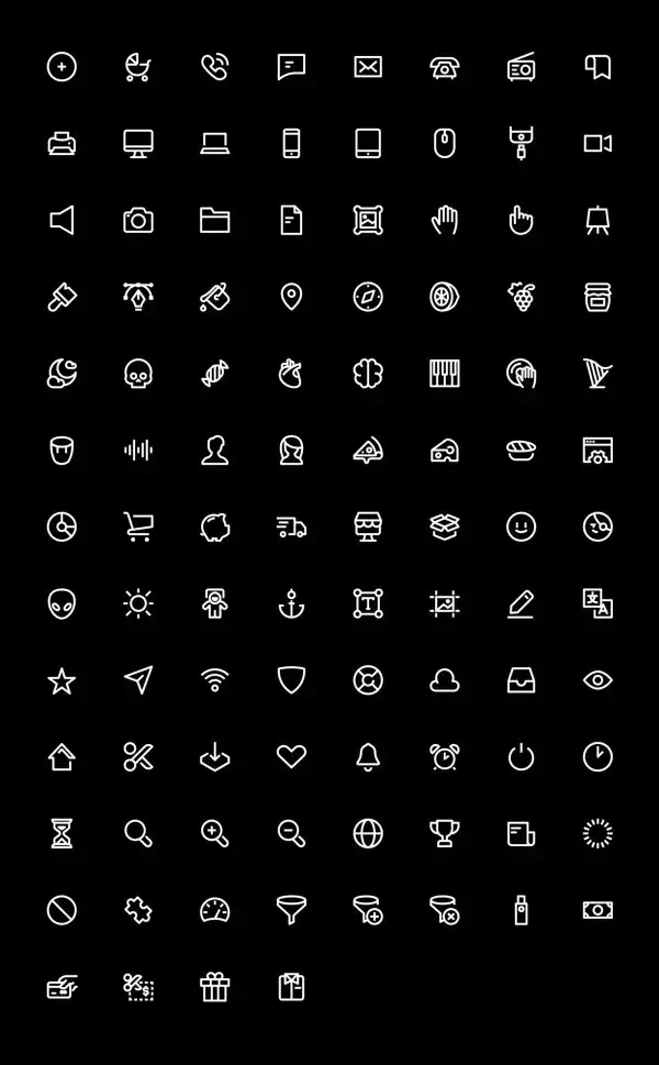 Line Hero Essentials Free Icons | Theme-UI #templates #zicxi