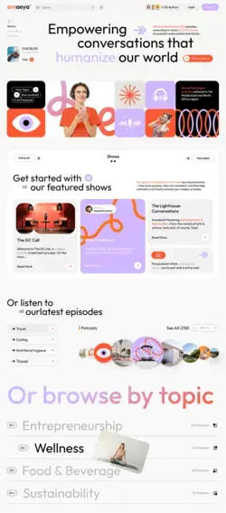 Podcasts Platform UI