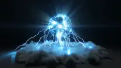 Lightning Burst Logo - After Effects