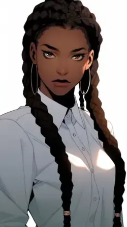 anime version black girl