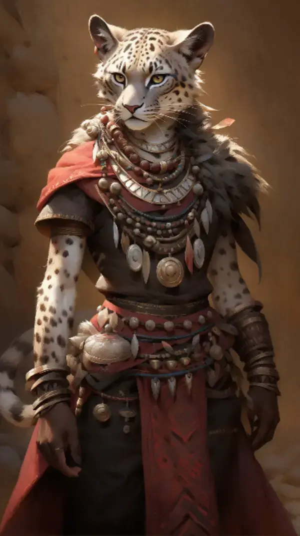 Tabaxi Fantasy Character