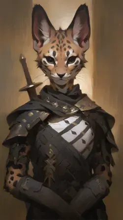 Tabaxi Fantasy Character