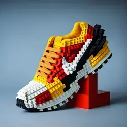 Lego shoe Florian Mack // A.I. Driven Design