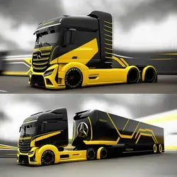 Truck Concept Design Florian Mack // A.I. Driven