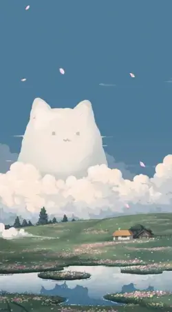 Kawaii Cloud Wallpaper