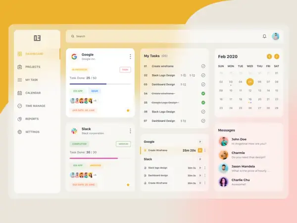 Project Management Dashboard