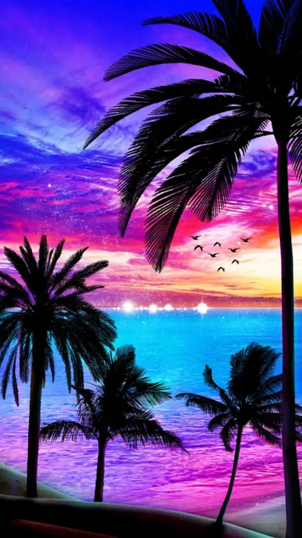 (WP)[THENEW] blue purple beach_jeoungukgod - Apps on Galaxy Store