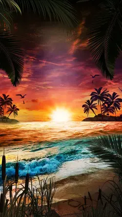 [AIM] Sunset Summer Beach_Wallpaper - Apps on Galaxy Store