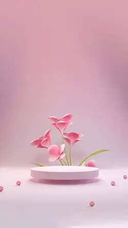 Pink Flower Podium Wallpaper - Apps on Galaxy Store