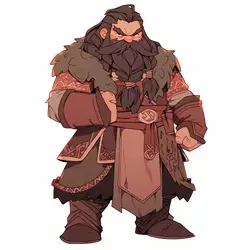 A dwarf for D&D