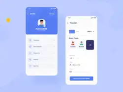 Digital Wallet App - Profile & Transfer