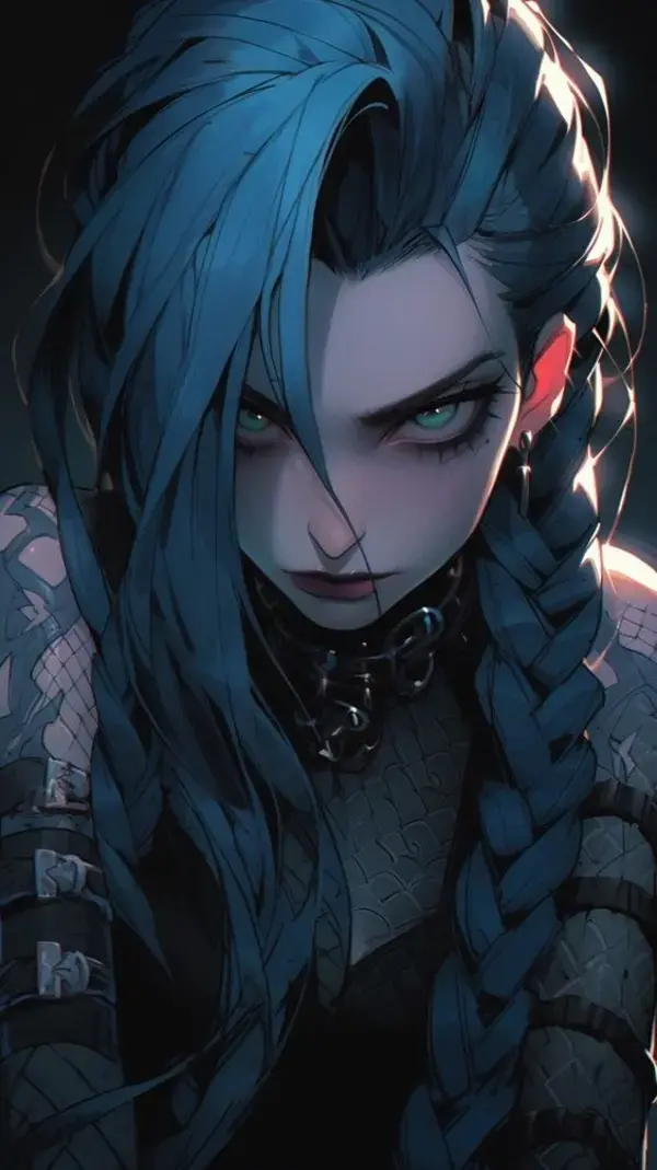 Scary intimidating jinx wallpaper!