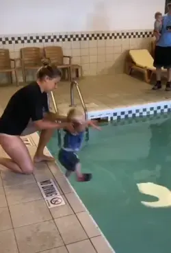 Boss Baby Swimming
