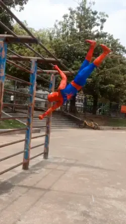 See How Spiderman Walks in Space