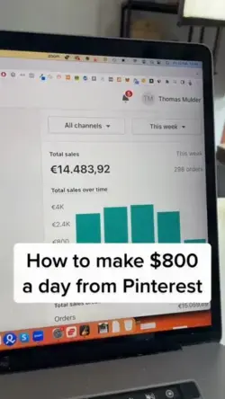 HOW TO MAKE $800 A DAY FROM PINTEREST