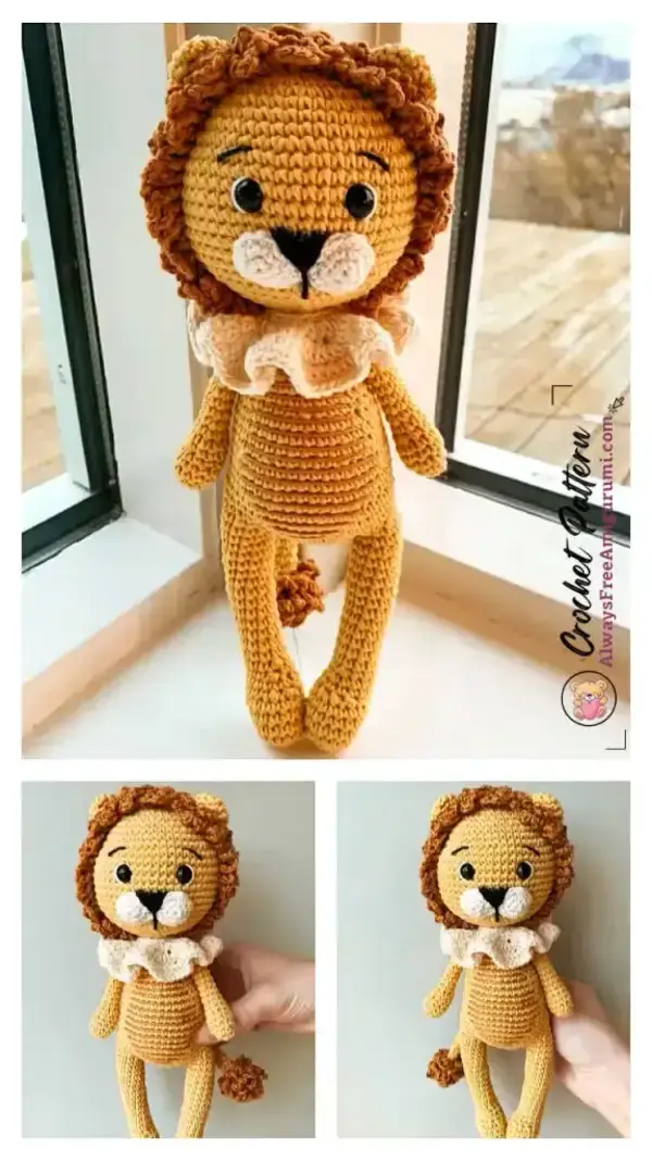 Amigurumi Lion Free Pattern | Amigurumim