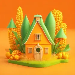 Magical corn house