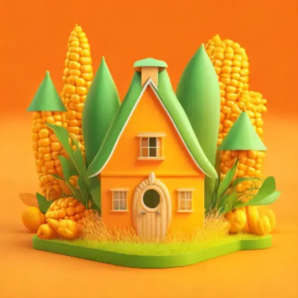 Magical corn house