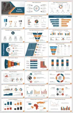 65 Must-Have Sales Reports PowerPoint Presentation Slides - SlideTeam