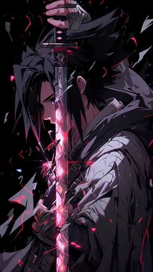 Naruto - Sasuke sword anime wallpaper!