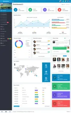 Bonito - Responsive Bootstrap 4 Admin Template Dashboard by themes_hub