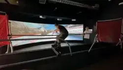 Interactive indoor snowboarding in Virtual Reality in Arizona| Waltz Construction | Tempe, AZ