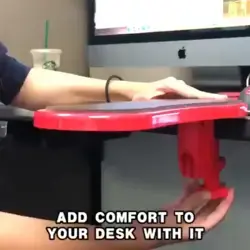 Rotating Computer Arm Support