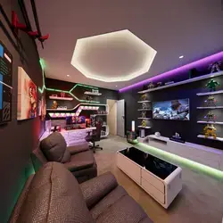 Scifi Theme Gaming room