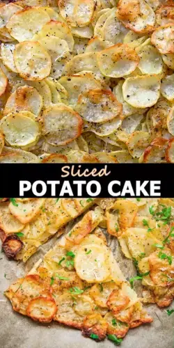 Sliced Potato Cake