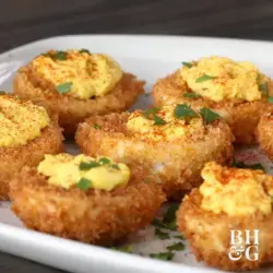 Deep-Fried Deviled Eggs