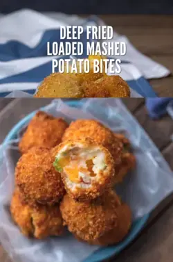 Loaded Mashed Potato Bites