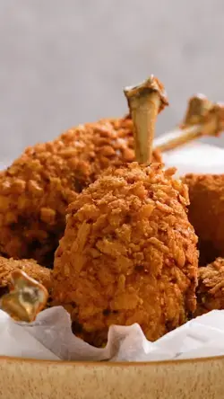 Cheesy Chicken Drumstick Poppers