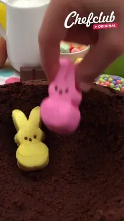 Bunny Butt Cake