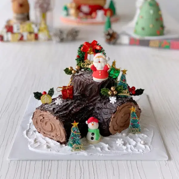 Christmas Log Cake