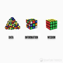 DATA - INFORMATION - WISDOM