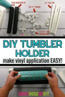 Easy DIY Tumbler Holder