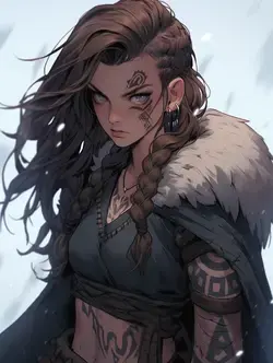 Young Viking Woman