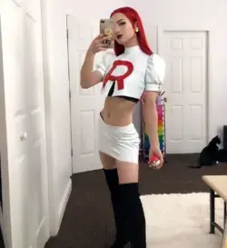 Jessie Rocket Team Pokemon Halloween Costume