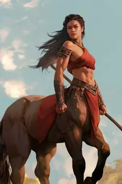 Female Centaur Warrior