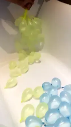 How to fill many water balloon at the same time