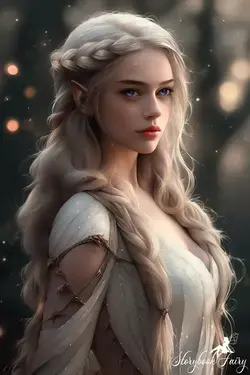 Elven princess - AI Art by StorybookFairy