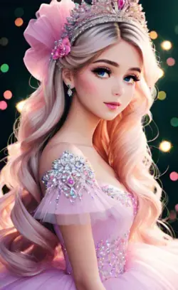 A young beautiful girl Barbie