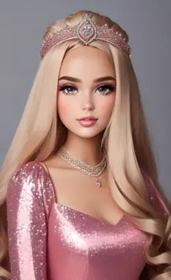 A young beautiful girl Barbie