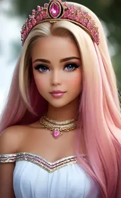 A young beautiful girl Barbie