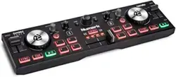 Amazon.com: Numark DJ2GO2 Touch – Compact 2 Deck USB DJ Controller For Serato DJ with a Mixer / Crossfader, Audio Interface and Touch Capacitive Jog Wheels : Musical Instruments