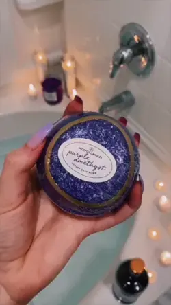 Dream bath vibes with a surprise ring!